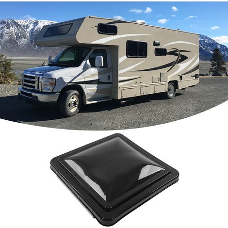 Couvercle de ventilation de toit pour camping-car, caravane ou remorque, Ventline noir (1/5)