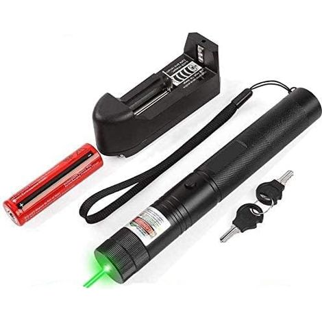 Multifunktionale Taschenlampe für Camping, Wandern, Jagd, Astronomie, Überlebenstraining, Reisen im Freien usw. Schwarz [Energieklasse A++] (1/5)