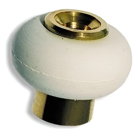 BUTOIR BOBINE HAUTEUR 37MM DIAMÈTRE 30MM REHAUSSÉ SANS VIS ACIER NICKELÉ - CIVIC INDUSTRIE - 88902504