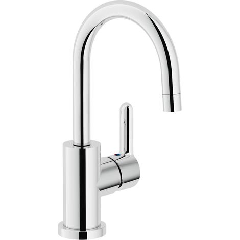 Nobili Abc miscelatore lavabo bocca girevole con scarico 1"1/4 codice prod: AB87338/2CR (1/3)