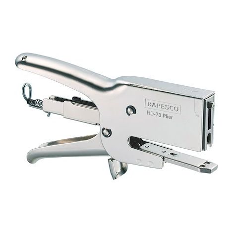 Pince Agrafeuse - RAPESCO - 73 Heavy Duty - Métal - 2 enclumes interchangeables - 68mm