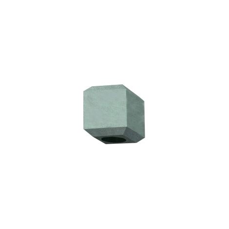 Abat-jour cube gris béton industriel Nowodvorski Geometric