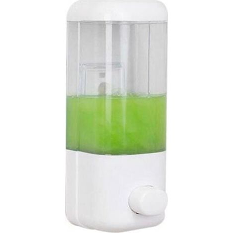 Distributeur manuel mural de lessive liquide, distributeur de savon noir 500 ml (1/5)