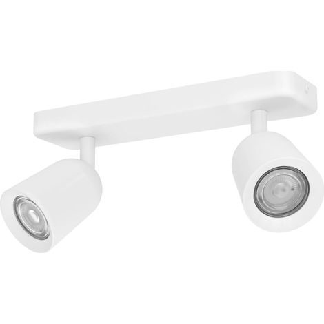 Eglo Leuchten 2er Spot Camaldoli weiß 30 x 12 cm (1/3)