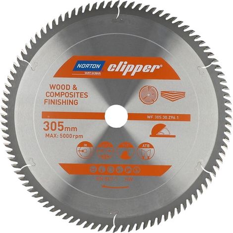 Norton Clipper La Piña Tarjeta Sierra Circular 305 mm (1/2)