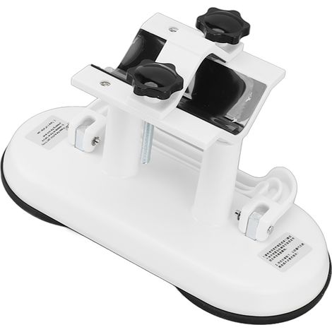 Support pour pistolet de massage mains libres, 2 ventouses, fixation murale pour pistolet de massage fascia pour le dos (1/5)