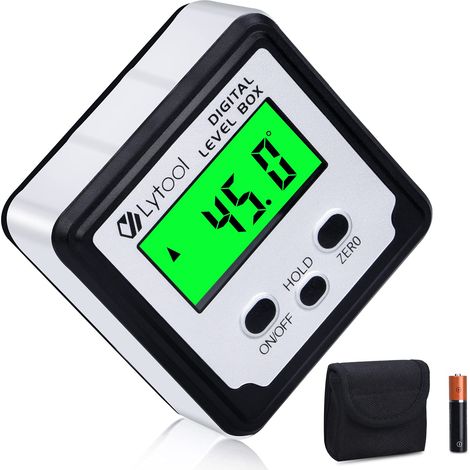 Inclinomètre Numérique Magnétique, 2180°, Digital Inclinometer Electronique (1/5)