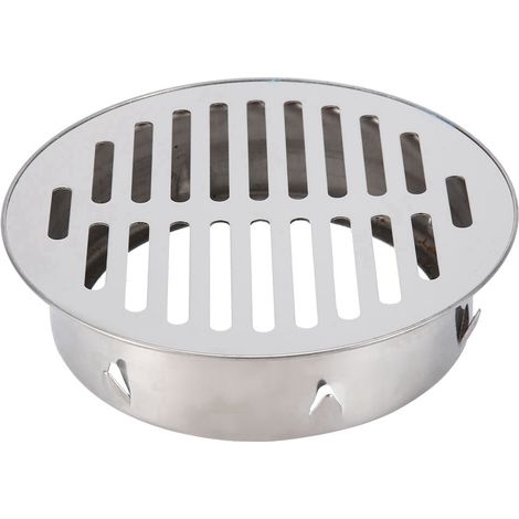 Caniveau de balcon en acier inoxydable avec protection anti-obstruction pour usage extérieur (160 niveaux) (1/5)