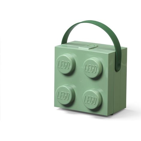 Bloc de rangement Lego® avec poignée et quatre olives