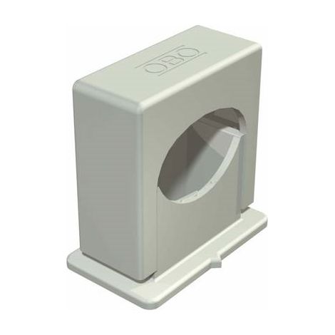 OBO Bettermann Collare ISO a pressione 24-34mm Polistirolo grigio chiaro RAL 7035, 2101068