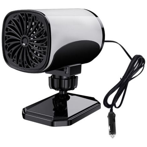 12-V-Mini-Heizlüfter, 120-W-Energiespar-Heizlüfter, 360-Grad-Drehständer, elektrischer USB-Heizlüfter FLITI