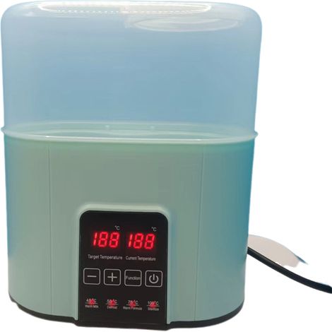 Babyflaschenwärmer mit konstanter Temperatur, Timer und Speisenerwärmung (1/3)