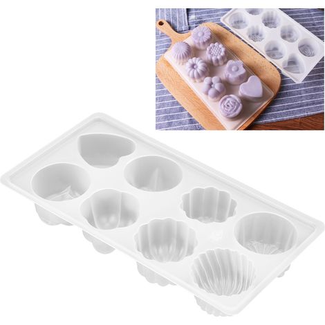 Moule en Gelée Alimentaire pour Pâtisserie, Chocolat, Pudding et Glace - Ustensile DIY (1/5)