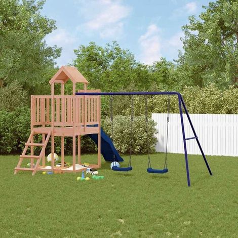 Équipement de jeu extérieur : Jouet en peluche Dinosaure Tricératops Vert XXL jeu extérieur enfant, aire de jeu jardin, balançoire enfant , pour jardin, usage domestique , enfant 3-8 ans (1/5)