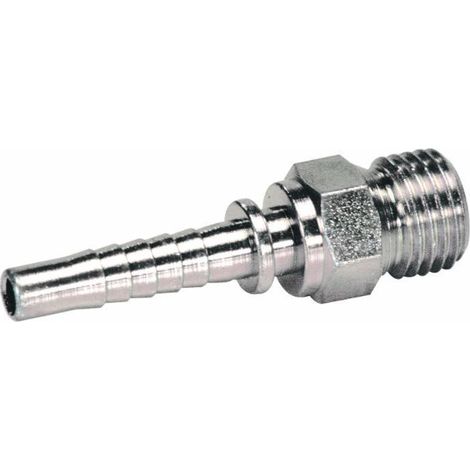 Raccord mâle DIN 24° métrique 18X1,5 - 3/8" (Lot de 5)