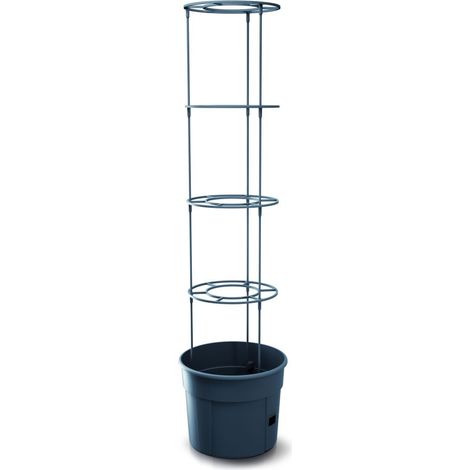 Prosperplast Tomatentopf Kunststoff anthrazit (1/3)