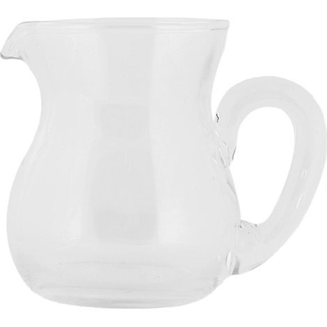 Pichet Verseur et Verre Doseur en Verre Transparent pour Cuisine 100 ml 8 x 6 x 8 cm - PANGIVO (1/3)