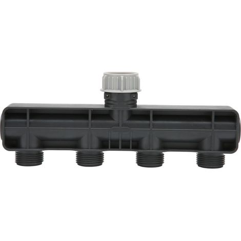 Robinet de jardin à 4 voies G3/4, filetage mâle femelle, séparateur d'eau polyvalent, vanne d'irrigation pour jardin, Patio, ferme