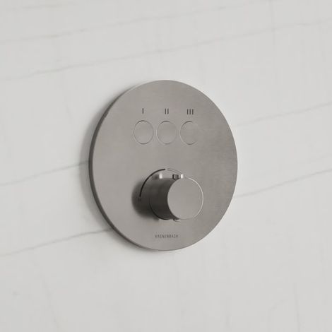 Kronenbach Smart Push Unterputz-Mischer für 3 Verbraucher, runde Ausführung (1/5)