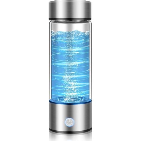 Bouteille d'eau à hydrogène, générateur de purification d'eau portable pour une boisson propre et saine, machine à eau Kangen, produit de l'eau ionisée, adaptée aux voyages à domicile et au bureau (ar (1/4)