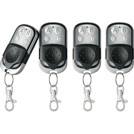 Télécommande universelle pour porte de garage , télécommande 433 MHz, ouvre-porte de garage avec boutons pour ouvre-porte de garage, portes coulissantes, portes, interrupteurs d'éclairage (1/5)