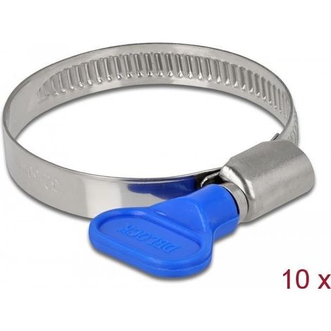 Fascetta delock butterfly hose clamp acciaio inox 32-50 mm