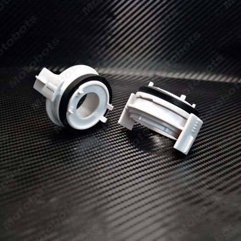 Adaptateur de douille pour ampoule HID de voiture pour BMW E46 vers emplacement pour ampoule H7 (1/4)