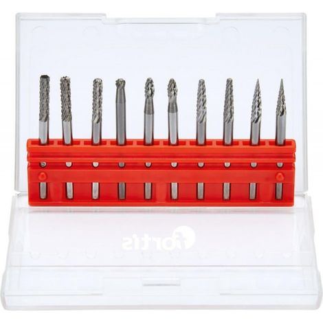 Fraise-Set HM 3mm 10-tlg FORTIS (1/2)