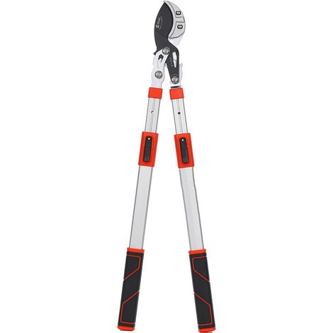 Coupe Branche, Coupe Branche Telescopique, Longueur de Poignée 65-100 CM, La Construction à Engrenages Permet d'économiser du Travail et les Lames en Acier au Carbone SK-5 Sont Tranchantes (1/5)