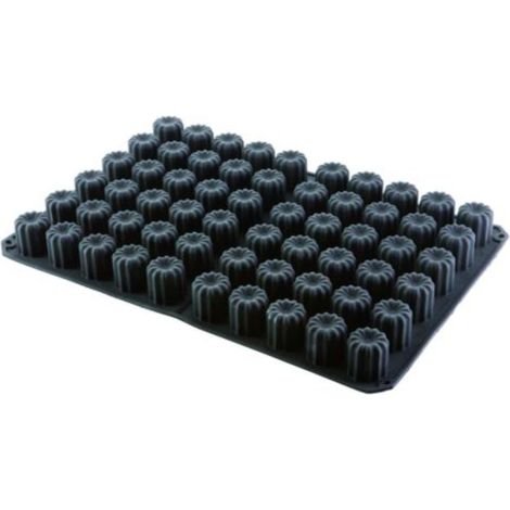 Moule Silicone 600 x 400 mm pour 60 Cannelés - Pujadas