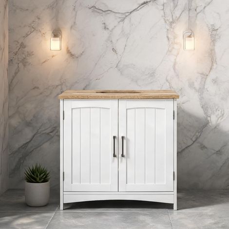 Meuble de salle de bain en MDF 60 x 33 x 60 cm (1/5)