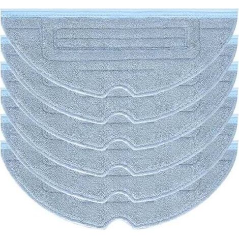 6pcs Serpillière pour Roborock S7 Pro Ultra S7 MaxV Ultra S7 Plus S7 Max Pièces de Rechange Accessoires pour Roborock S7 T7s T7s Plus Robot Aspirateur (1/5)
