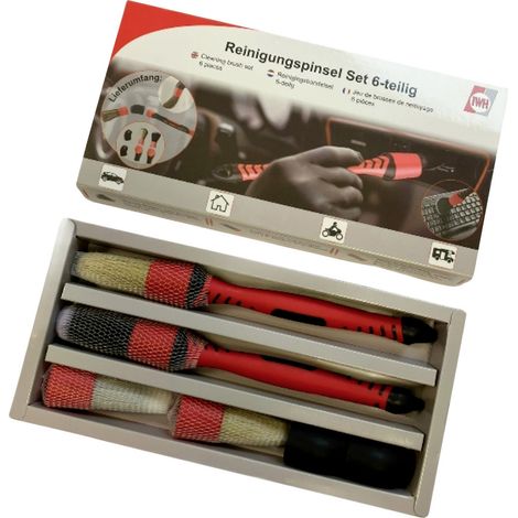 IWH 253  Reinigungspinsel Rot 1 Set (1/5)