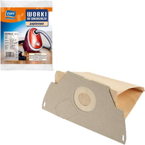 Sacs pour aspirateur Electrolux E11 (lot de 5) (1/4)