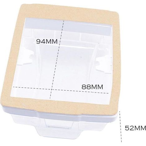 Set mit 2 wasserdichten Türklingelabdeckungen (1/3)