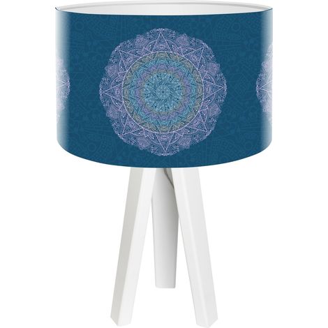 Lampe de chevet stamps foto-095 - Blanc, multicolore (1/3)