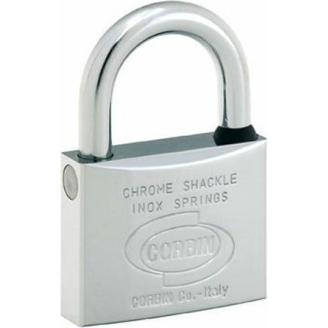 Lucchetto Corbin Euromarine Argento 50mm Confezione 2 (1/3)