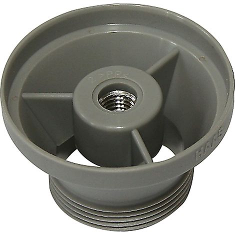Haas Adaptateur de bonde d'évier IKEA® Siphon type 1 1/2'' Adaptateur d'écoulement écologique gris (1/3)