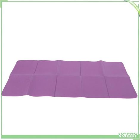 Tapis de fitness - FAFEICY - 183 x 80 x 0,6 cm - TPE - Pliable - Antidérapant double face (1/5)