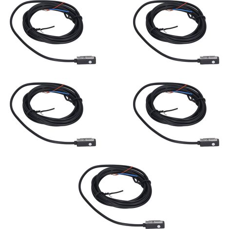 5 ABS-Magnetschalter, 100 mA, 2-Draht, normalerweise offen, Detektor, industrietauglich, AC/DC 5–240 V (1/5)