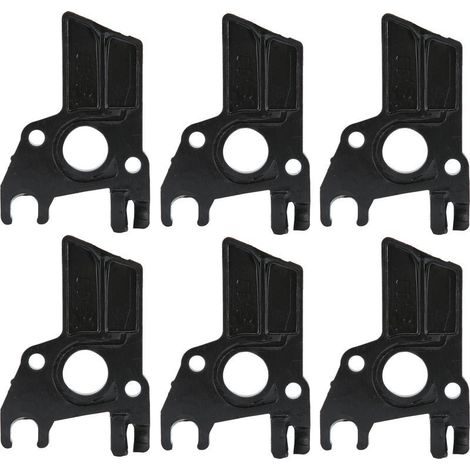 Joint d'isolation carburateur 15 pièces pour moteur essence 168F/170F/GX160 - Joint en caoutchouc haute résistance - 9x6.5 cm (1/4)
