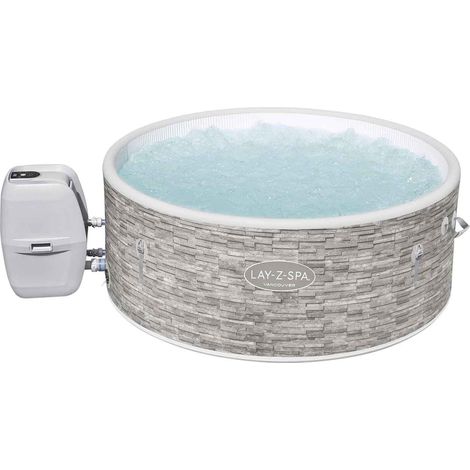 Aufblasbarer Whirlpool Bestway Lay-Z-Spa Vancouver Ø155x60 cm für 3-5 Personen mit Airjet und Abdeckung (1/5)