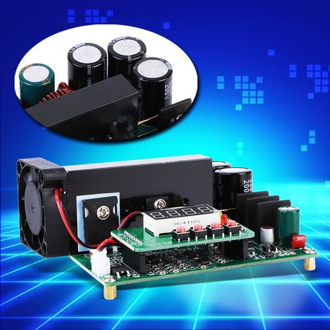 Spannungsreglermodul CNC DC Konstantstromnetzteil Einstellbarer Boost-Block B900W (1/5)