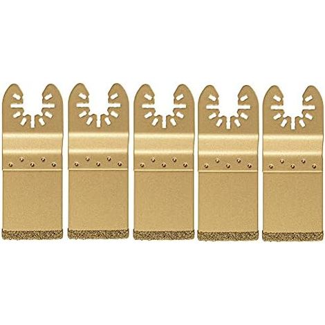 Lame de Scie DiamantéE Oscillante Universelle 5 PièCes/Ensemble pour la LibéRation Ajustement Multi-Outils Coupe Dics - (1/5)
