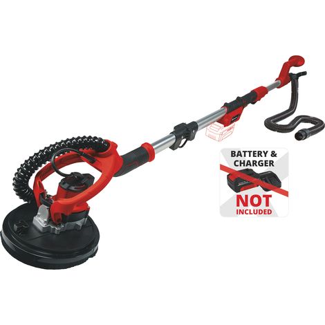 Einhell Professional Akku-Trockenbauschleifer TP-DW 18/225 Li - Solo Power X-Change (18 V, 6x Ø 225 mm Schleifpapier, Verlängerungsschlauch, Staubfangsack, ohne Akku) (1/5)