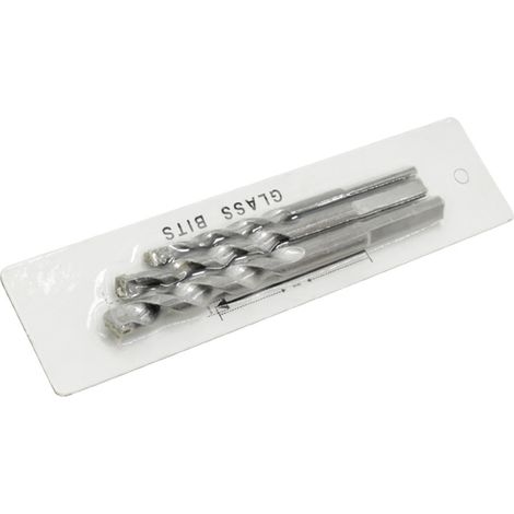 3-teiliges Set aus dreieckigen Schaftbohrern für elektrische Schlagbohrmaschinen, Nut- und Bohrwerkzeugen für Beton (1/5)