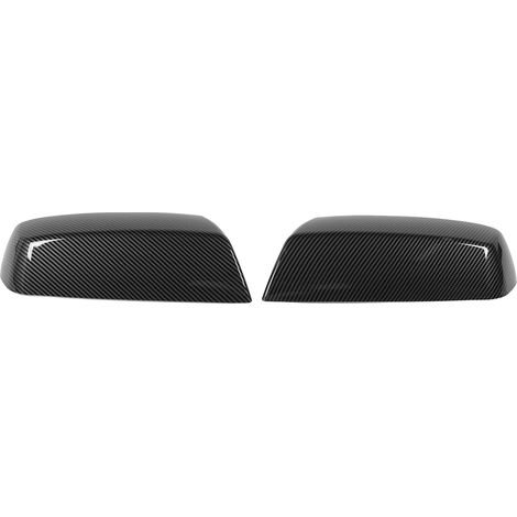 Paire de coques de rétroviseurs latéraux, installation facile (22919758) pour 2500 HD et 3500 HD (2015 à 2019), couleur fibre de carbone. (1/5)