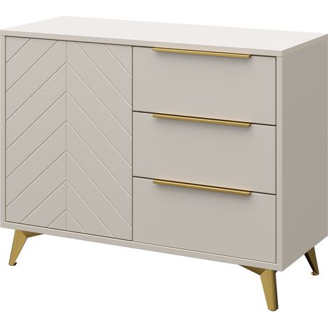 Cómoda Comfivo Citrus I , Con cajones y puertas, Número de cajones: 0, 80x104x40cm
