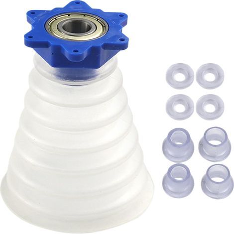 Bol Collecteur De Poussière Pour Trous De Perçage, Collecteur De Poussière De Perceuse, Bol À Poussière De Scie Cloche En Silicone De 4,13 Pouces, Accessoires De Rénovation Domiciliaire (1/5)