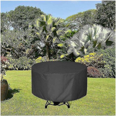 Gartenmöbelabdeckung aus 210D Oxford-Gewebe, wasserdichte Gartenmöbelabdeckung, wasserdichte Stoff-Gartentischabdeckung (1/5)